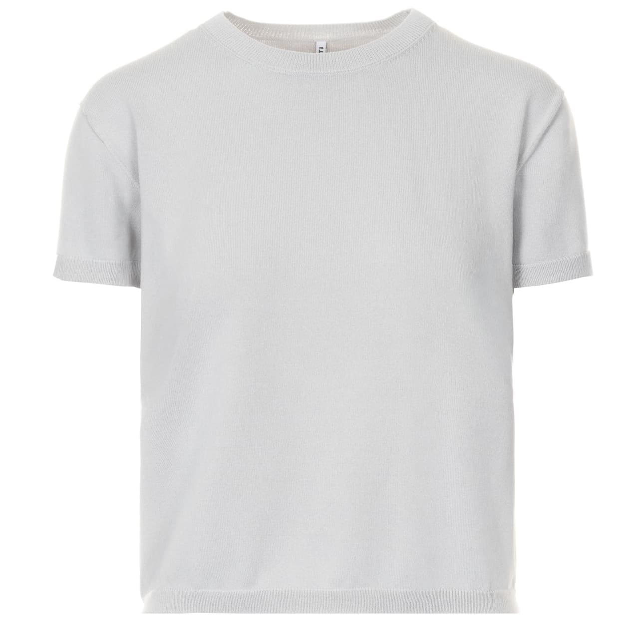 Short sleeved knitted top