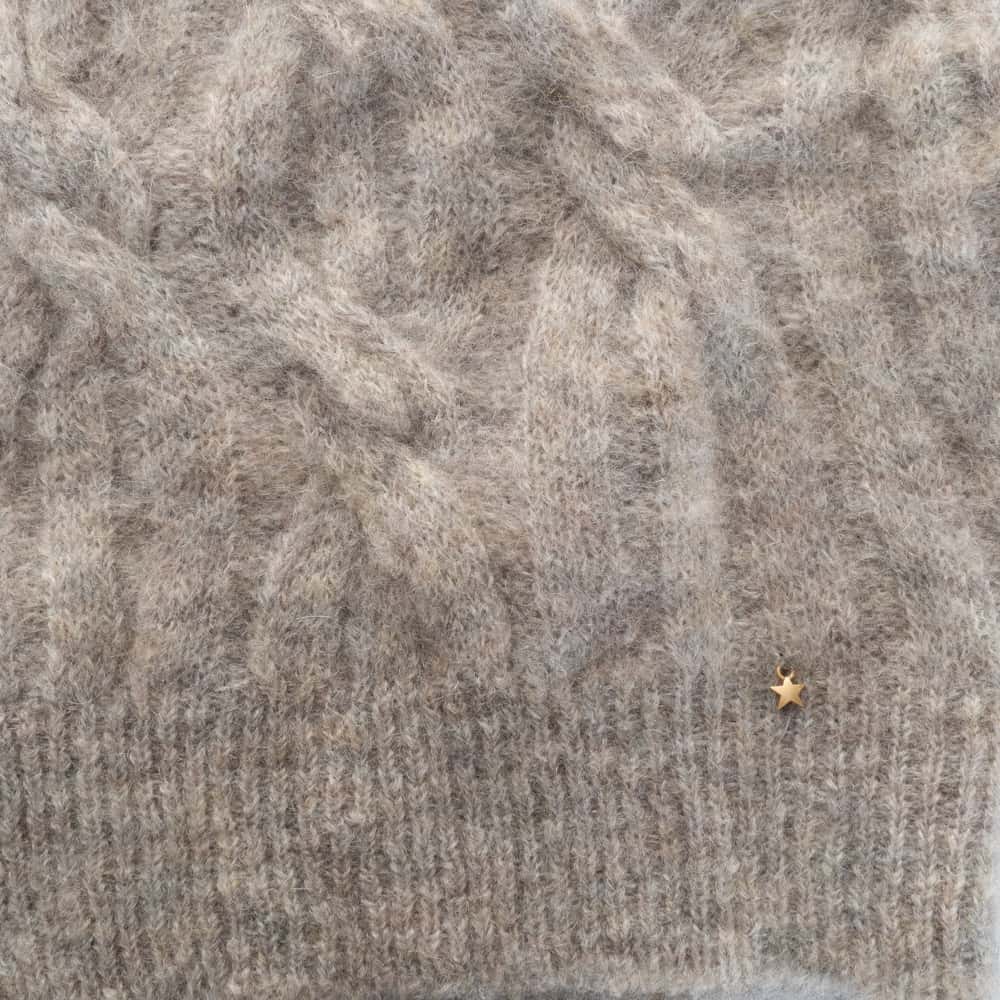 Cable Knit Sweater Vest