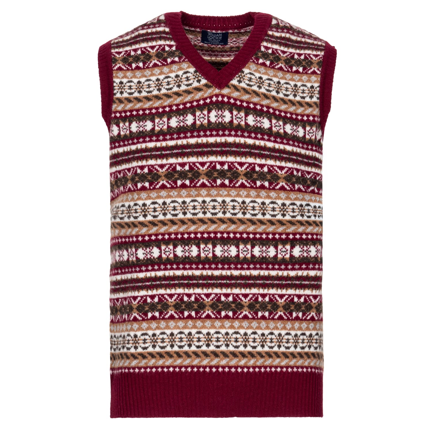 Fairisle V-Neck Slipover
