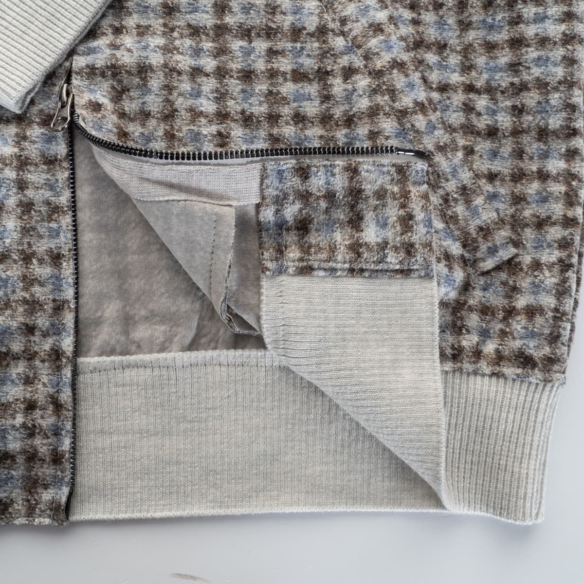 Bomber Jacket Wool Fleece