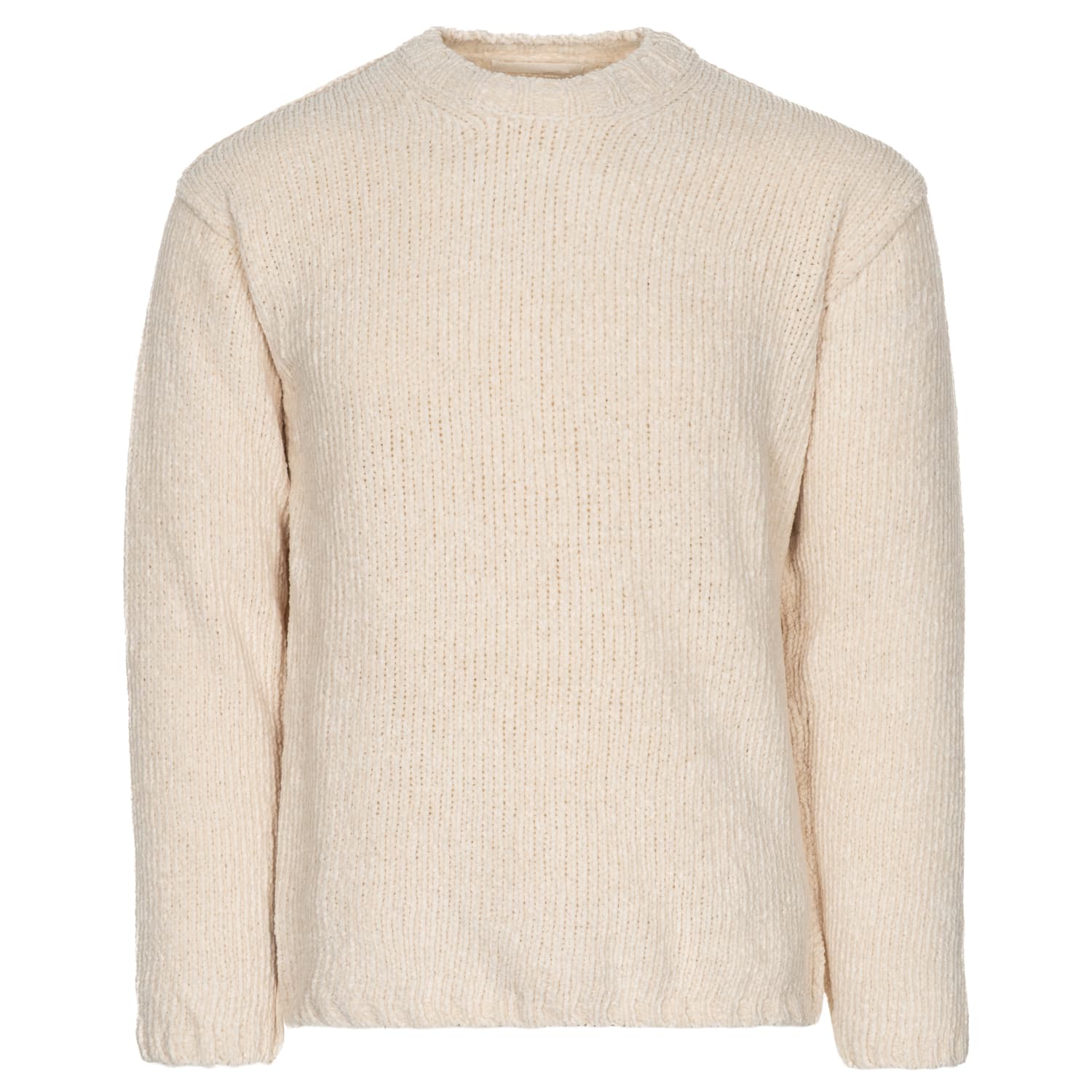 Chunky Chenille Crew Neck Sweater
