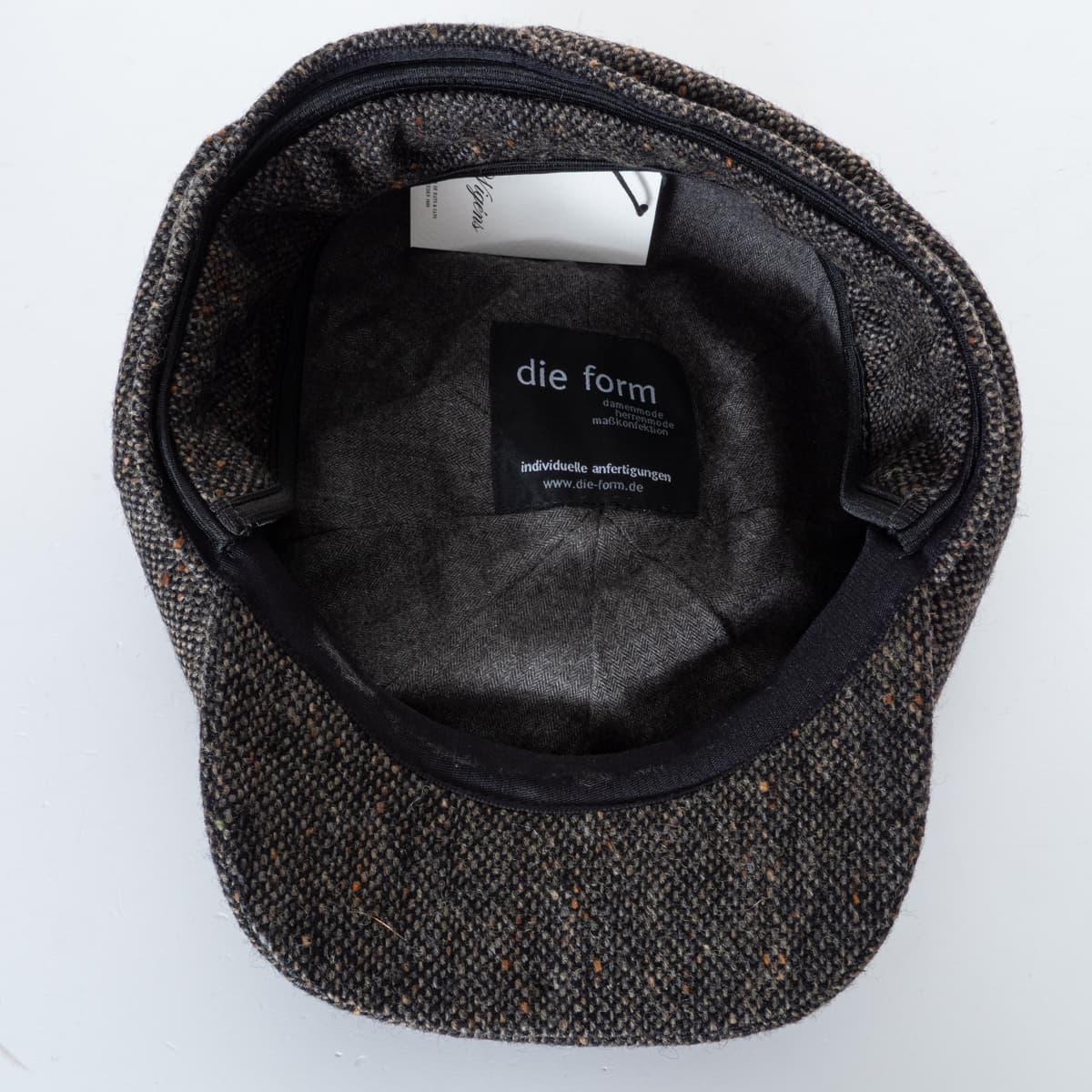 Newsboy Classic Cap Wool Herringbone