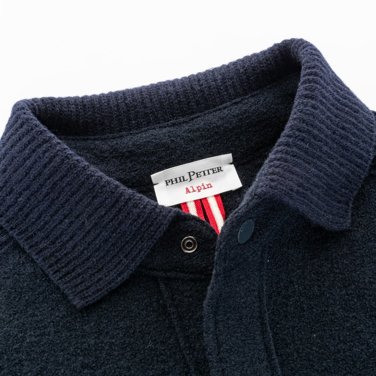 Boiled Wool Overshirt