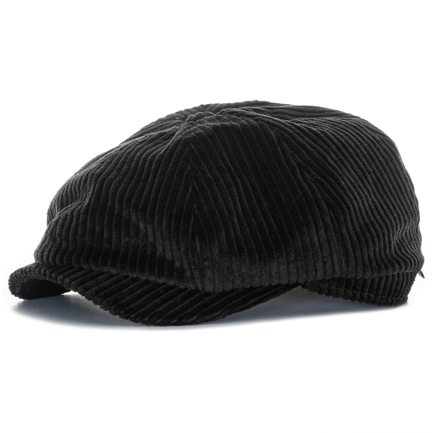 Newsboy Classic Cap Corduroy Black