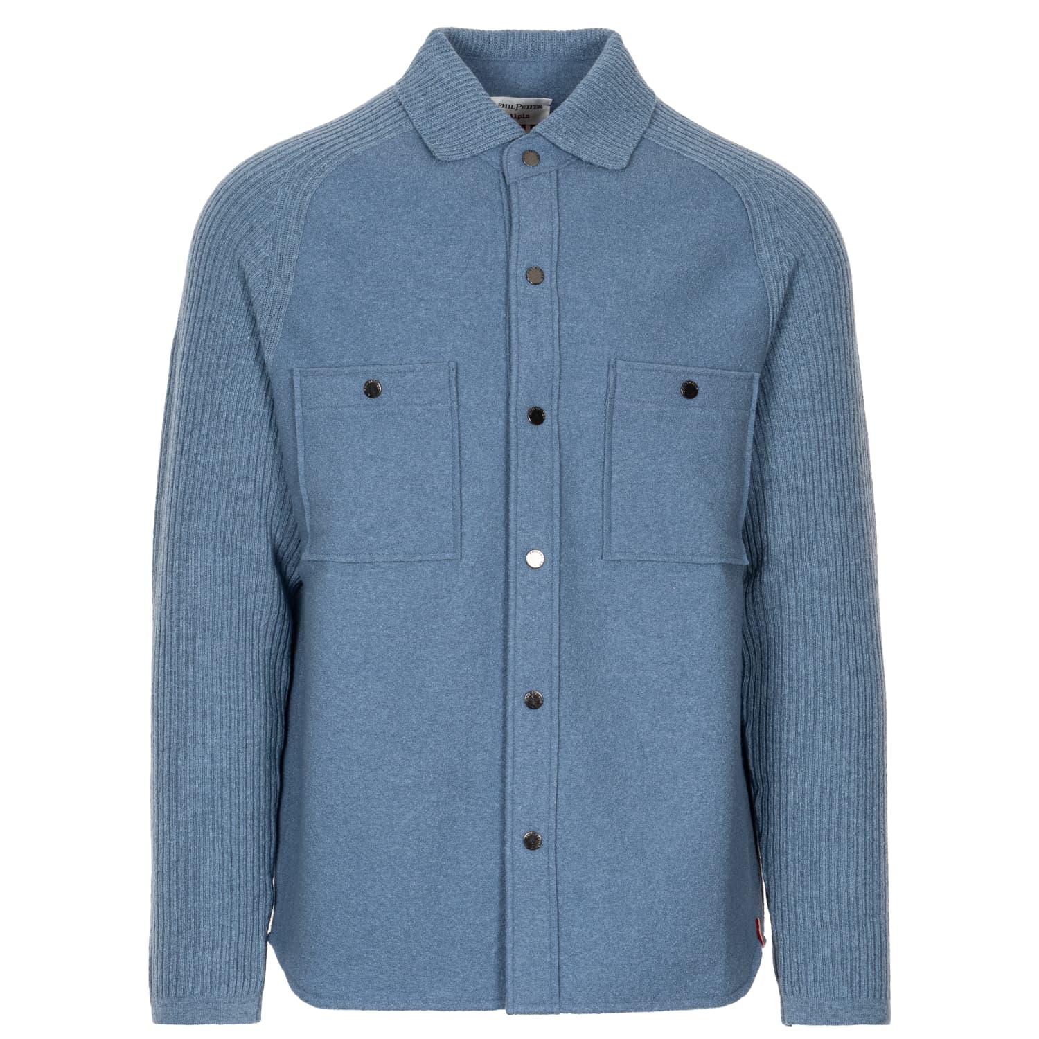Boiled Wool Overshirt