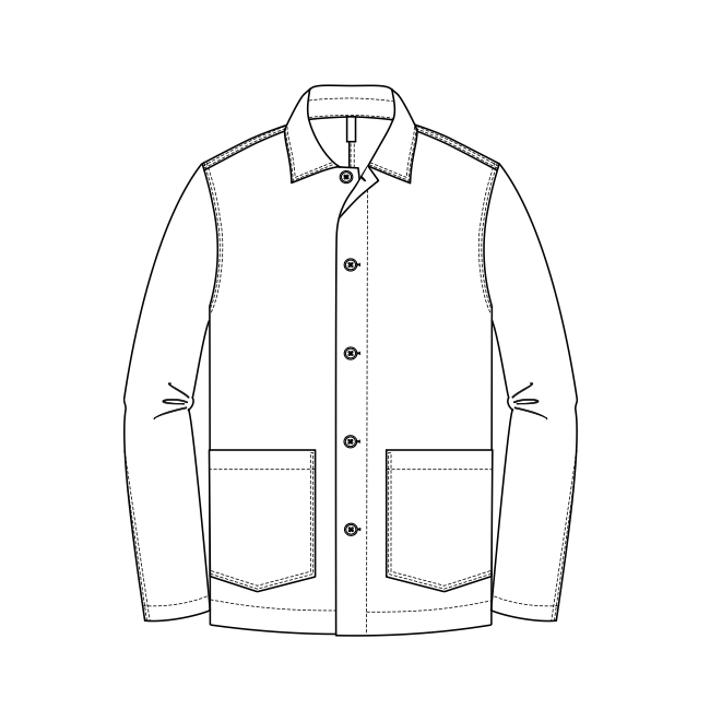 3 flap pockets