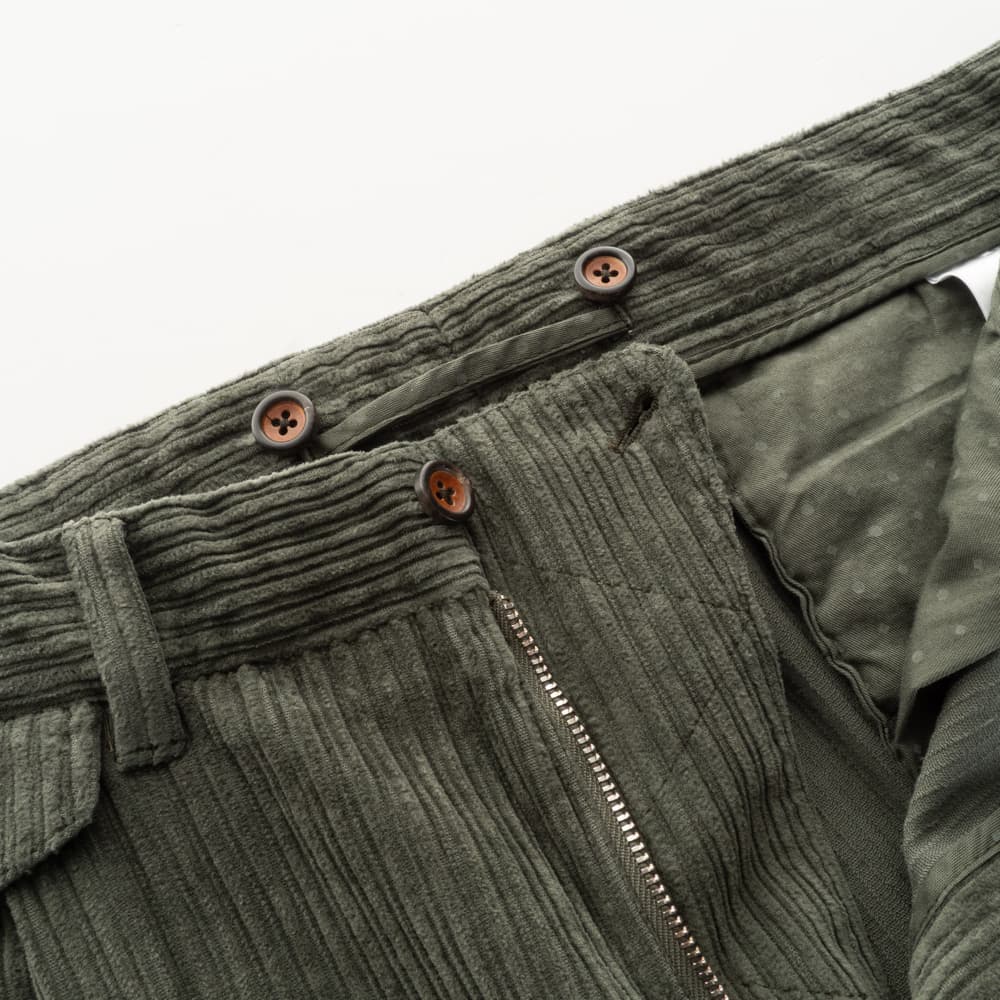 Corduroy Trousers Wide-Fit