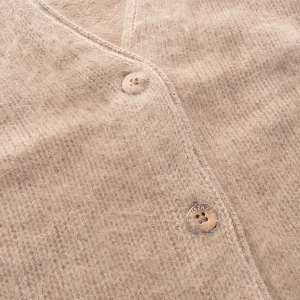 Cashmere Cardigan Beige