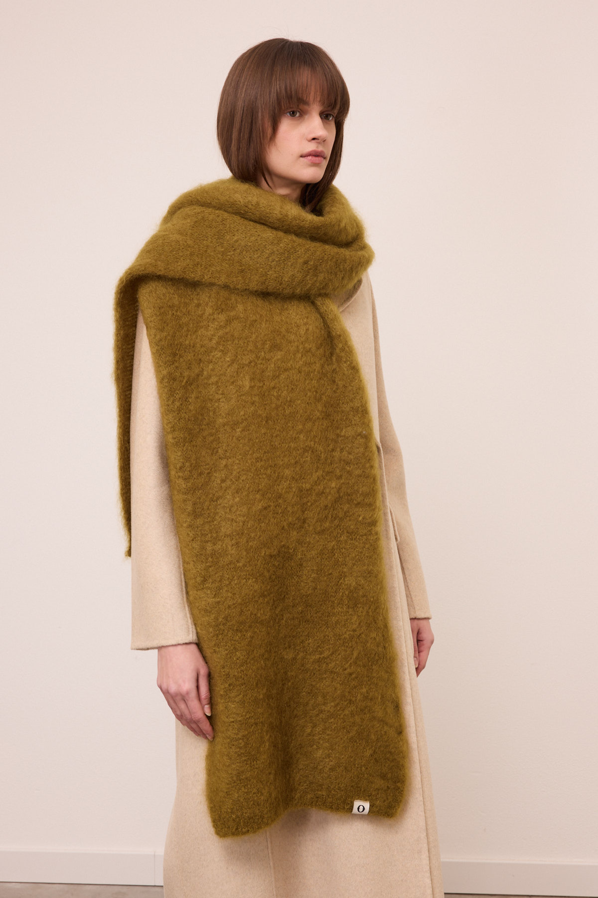 Brushed Mohair Scarf