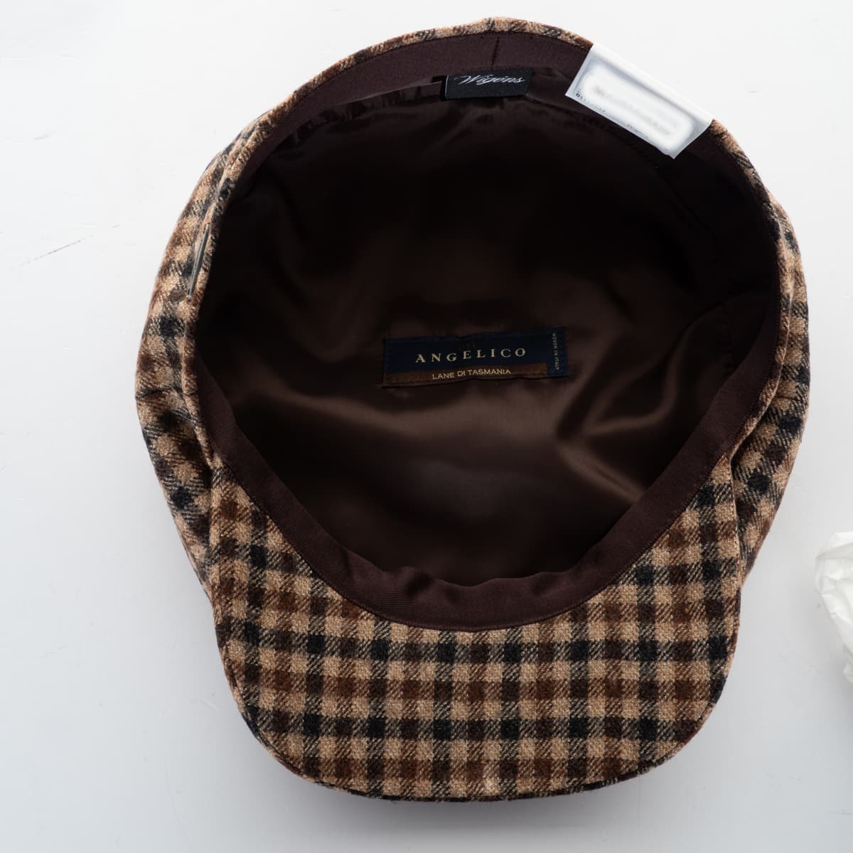 Newsboy Retro Cap Wool Brown