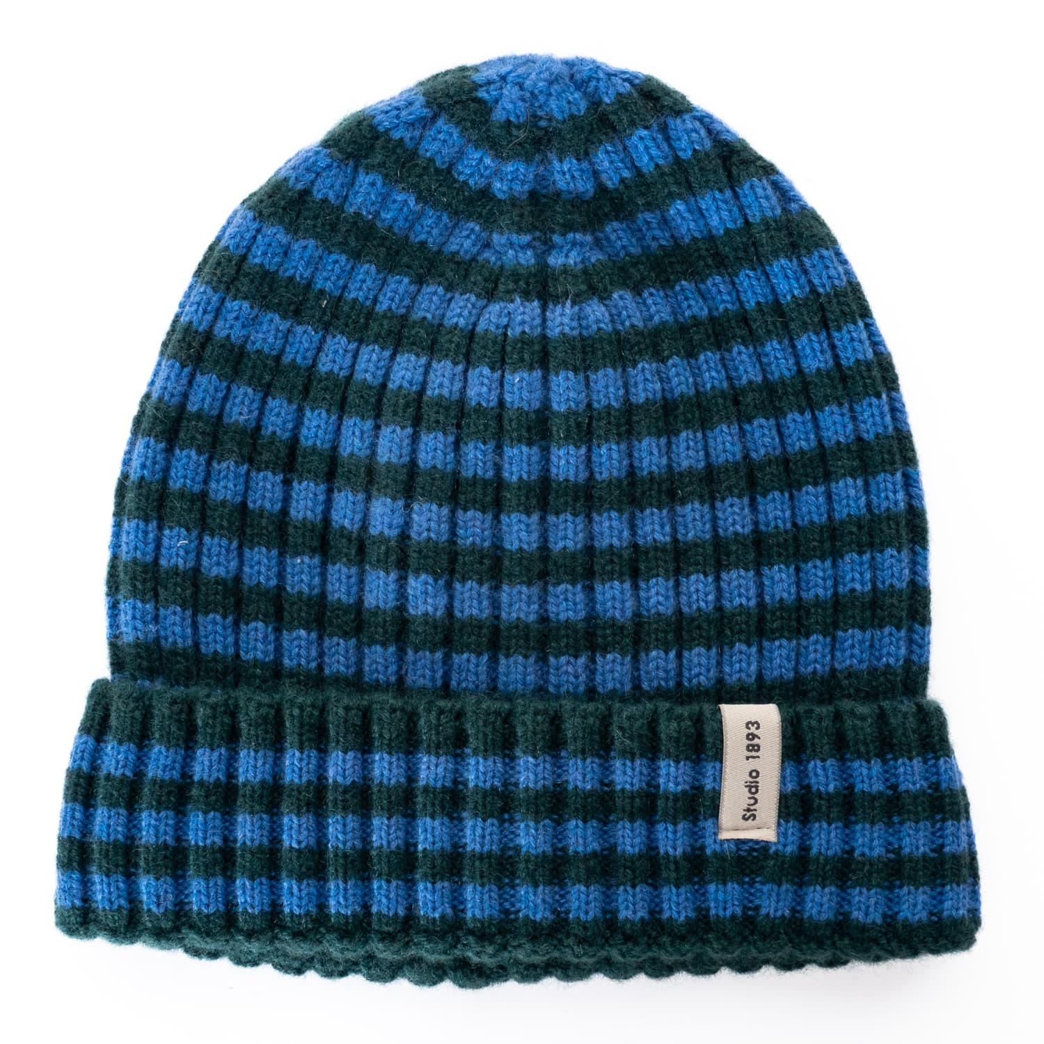 Striped Cashmere Beanie