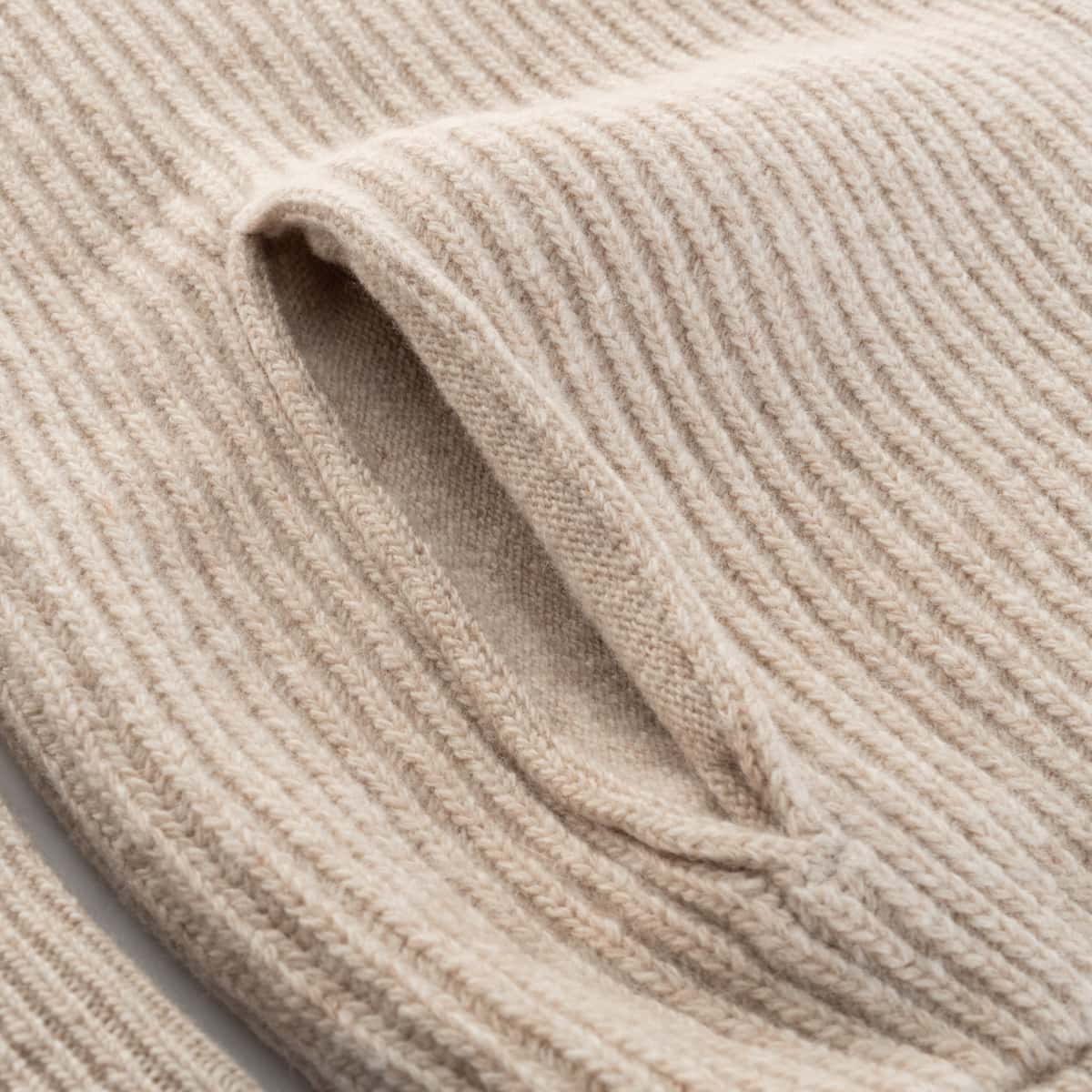 Wool Zip Cardigan