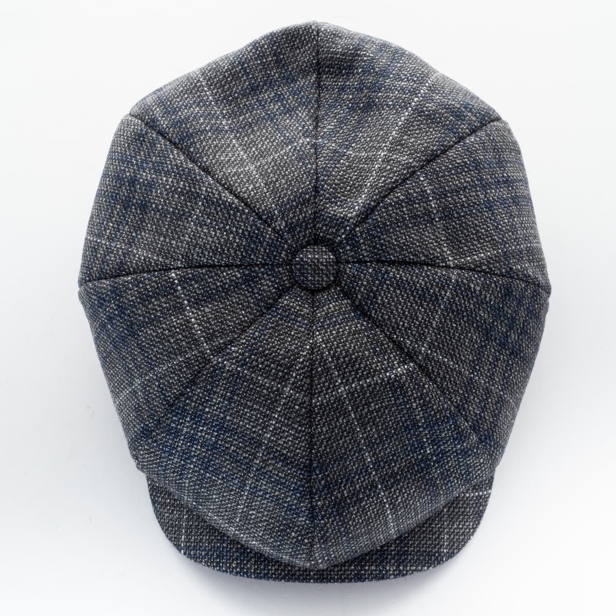 Newsboy Classic Cap Wool-Silk Grey