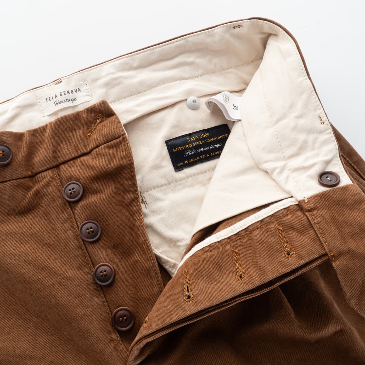 Dasmasco Tri-Twist Gabardine Trousers