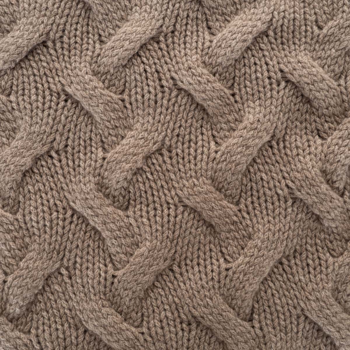 Cable Knit Crew Neck Sweater