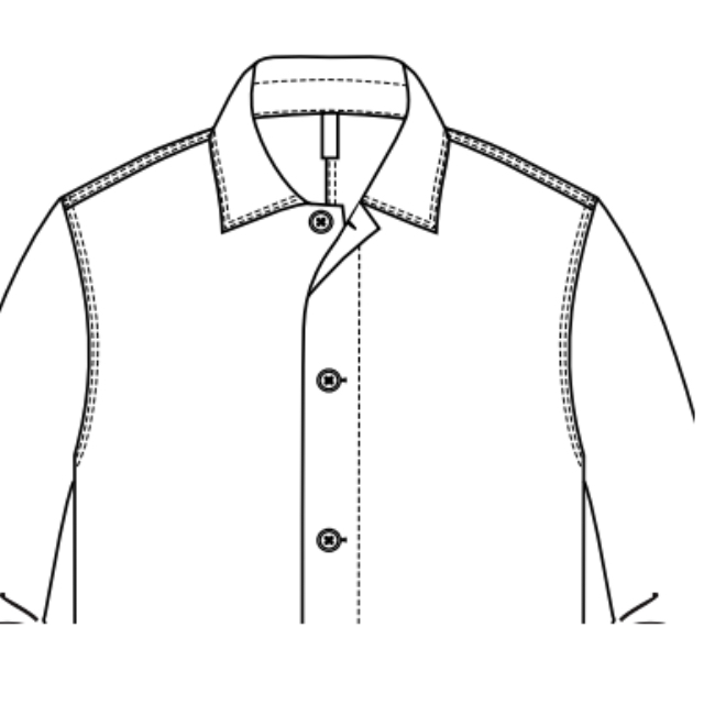 without breast pockets