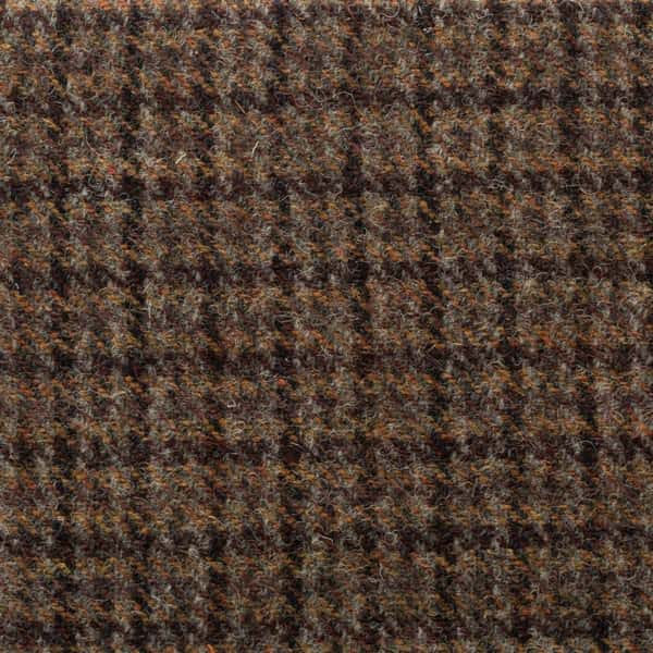 1. Guabello Glen Check 38% cotton, 33% linen, 29%
