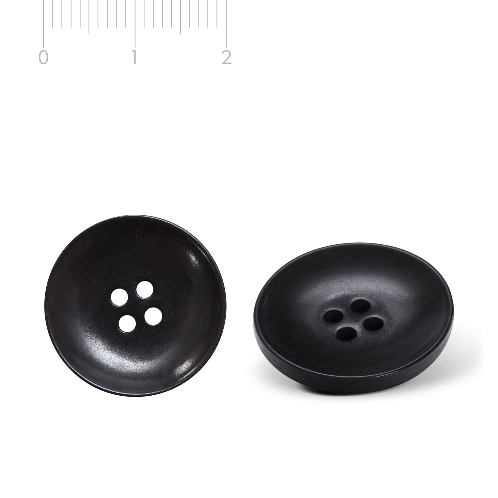Corozo button, black C42