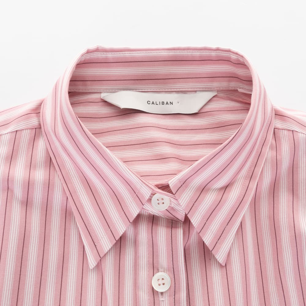 Cotton Shirt Blouse RE9 Striped