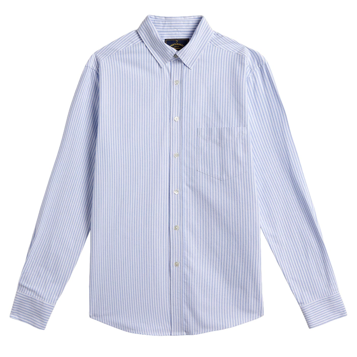 Striped Brushed Oxford Shirt