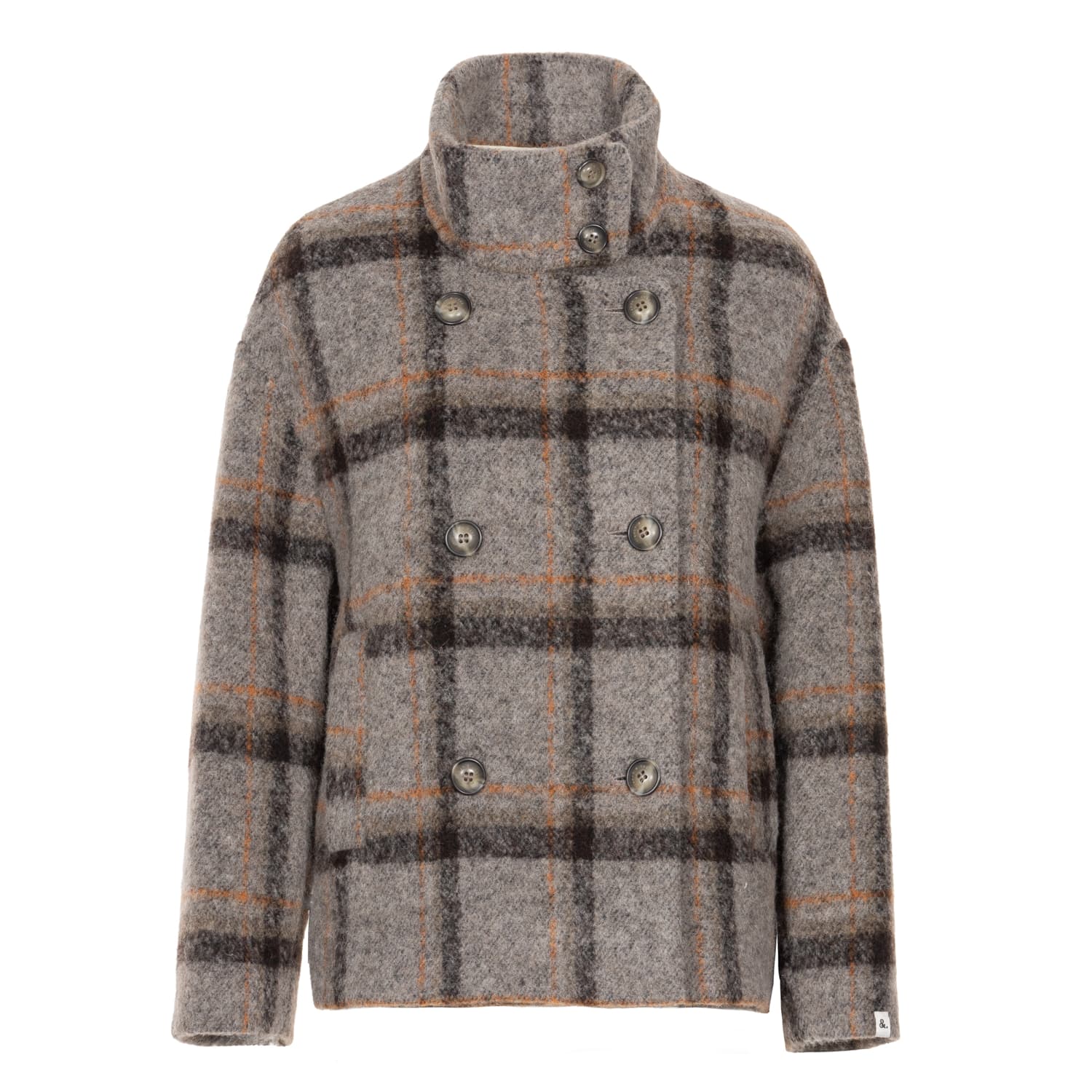 Bouclé Short Coat Plumeria