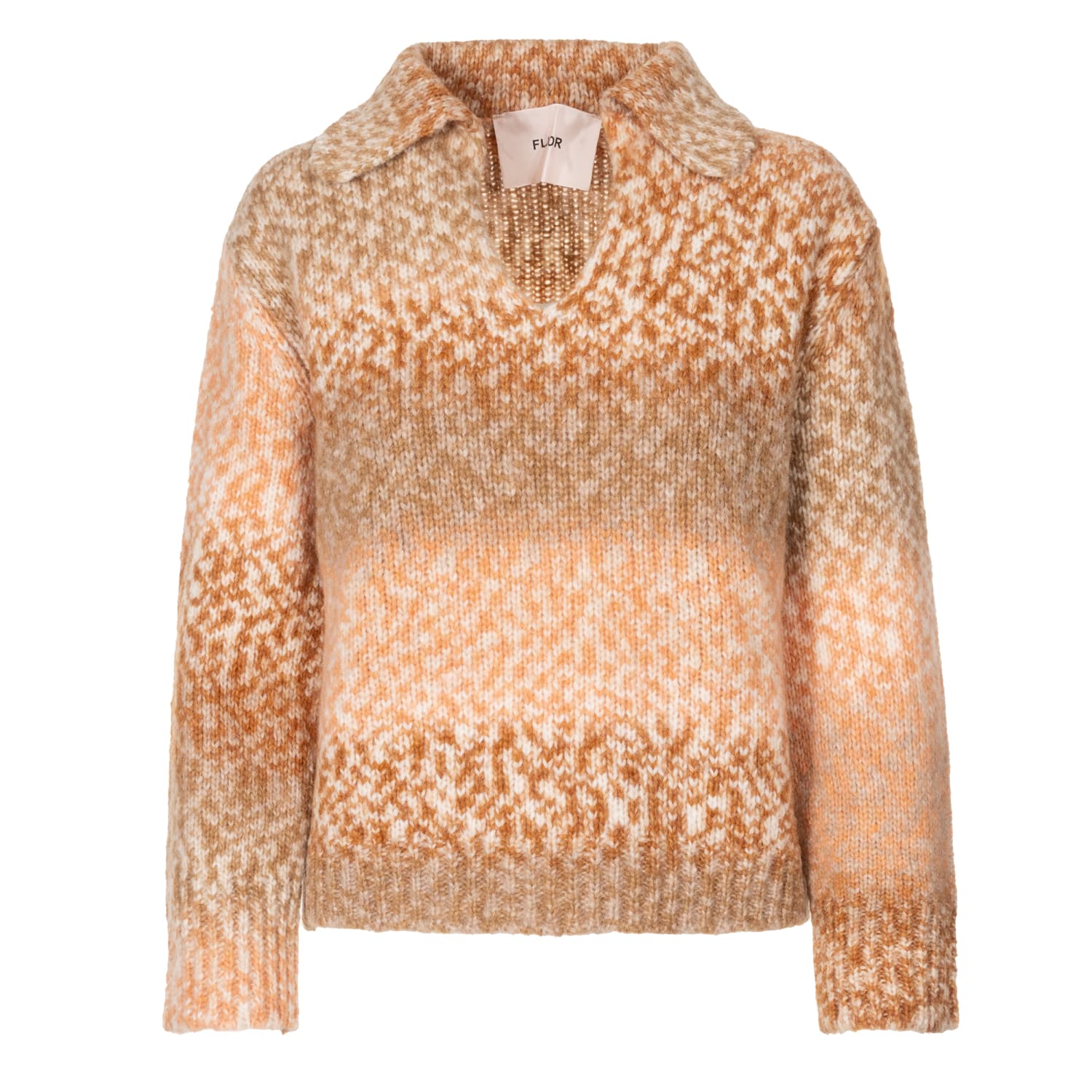 Jacquard-Knit Sweater