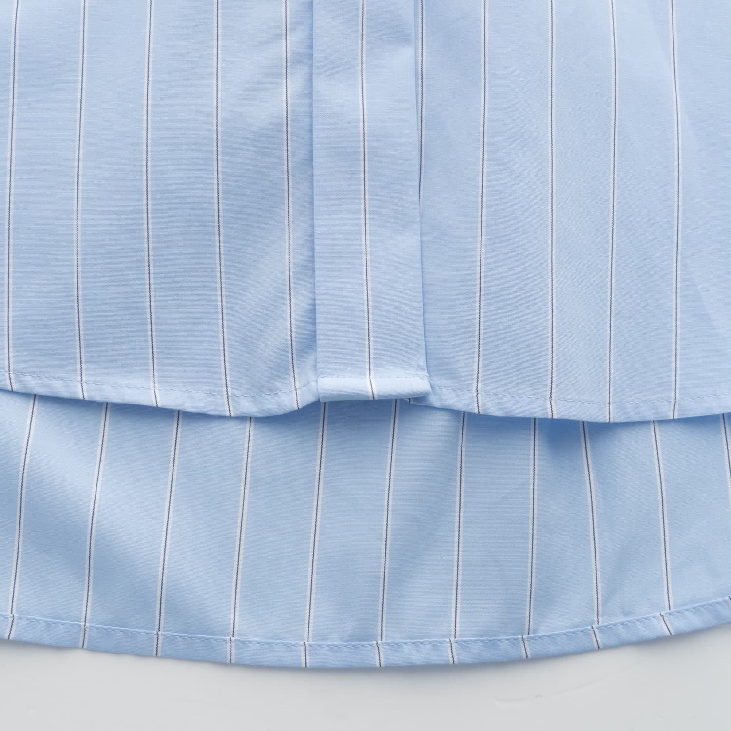 Long Cotton Stripe Blouse
