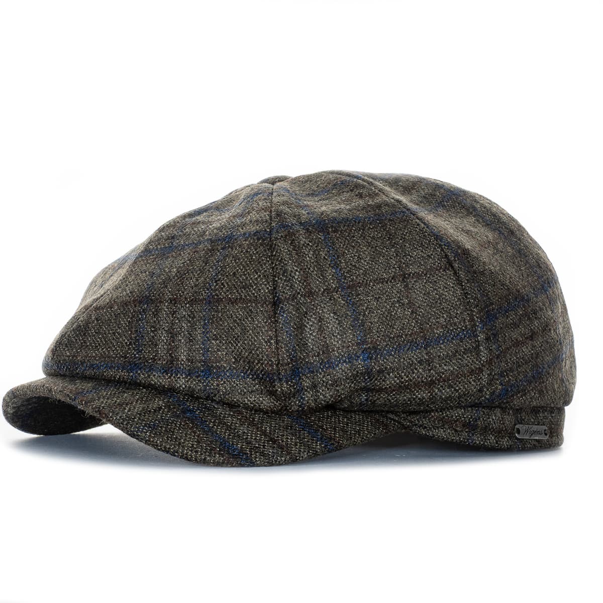 Newsboy Classic Cap Plaid Olive