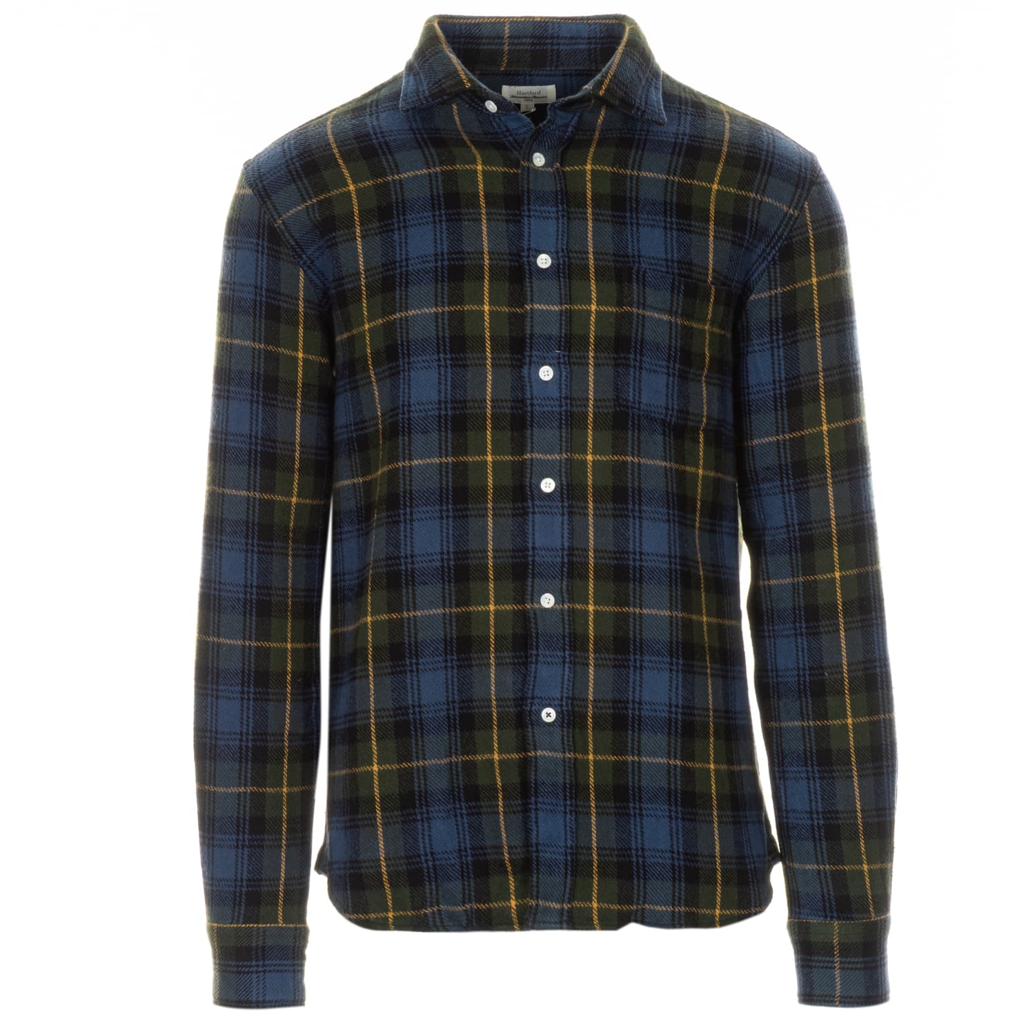 Flannel Shirt Paul Blue-Green Flannel Shirt Paul Blue-Green