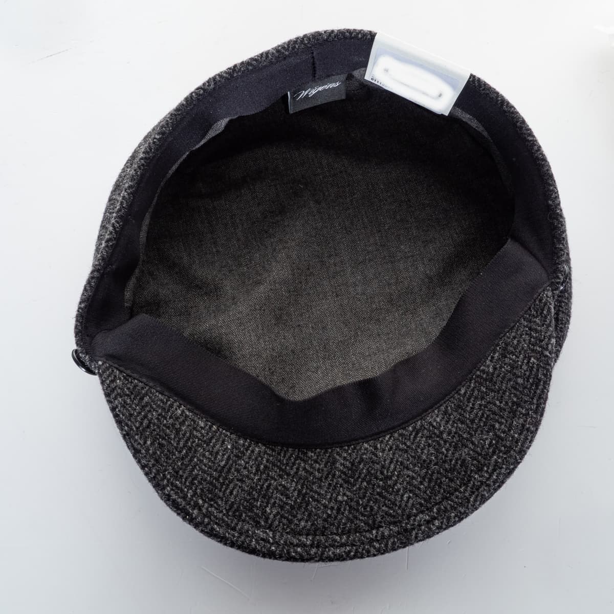 Fisherman Cap Wool Dark Grey