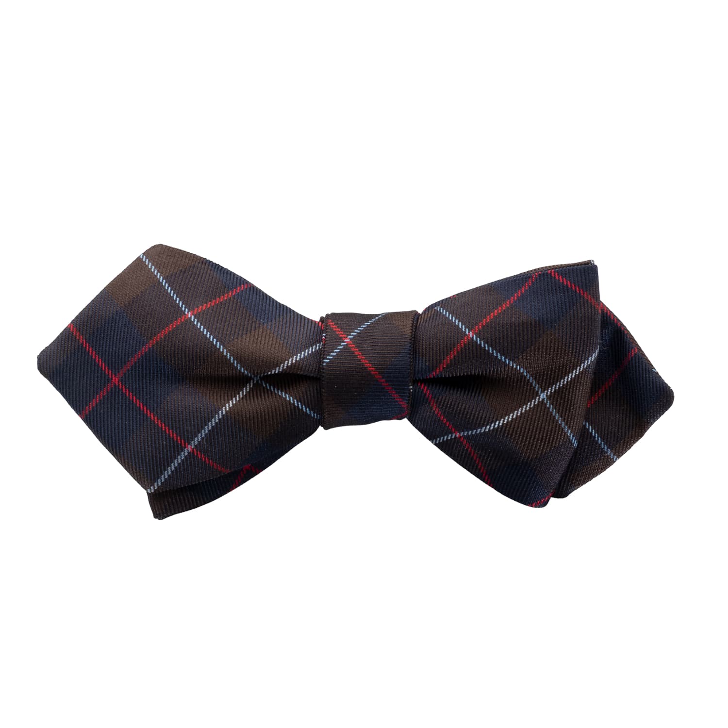 Bow Tie Silk Checkered