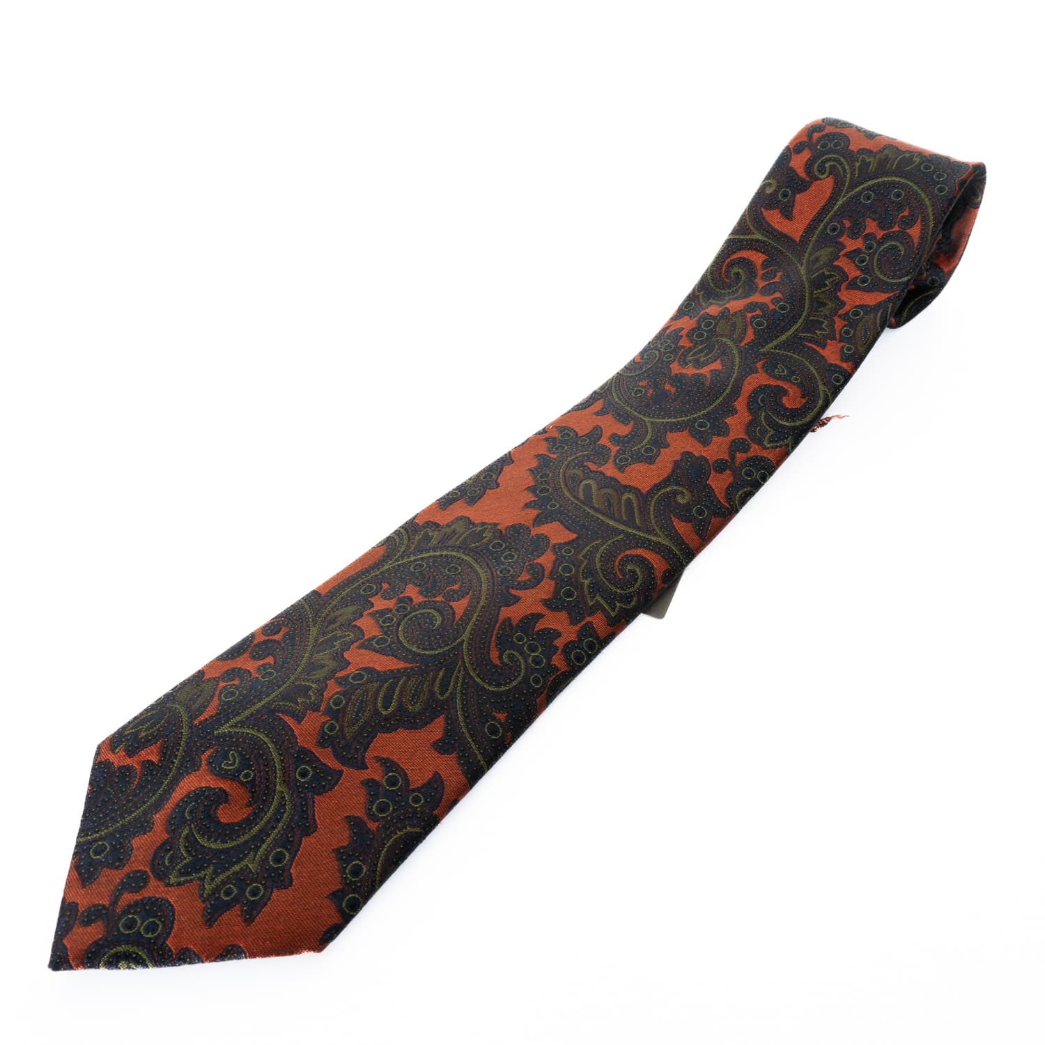 Silk Tie Albert Copper