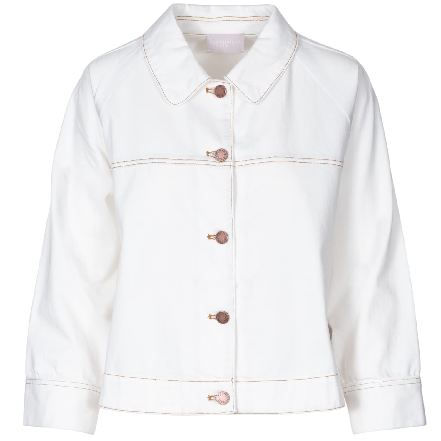 White Twill Jacket