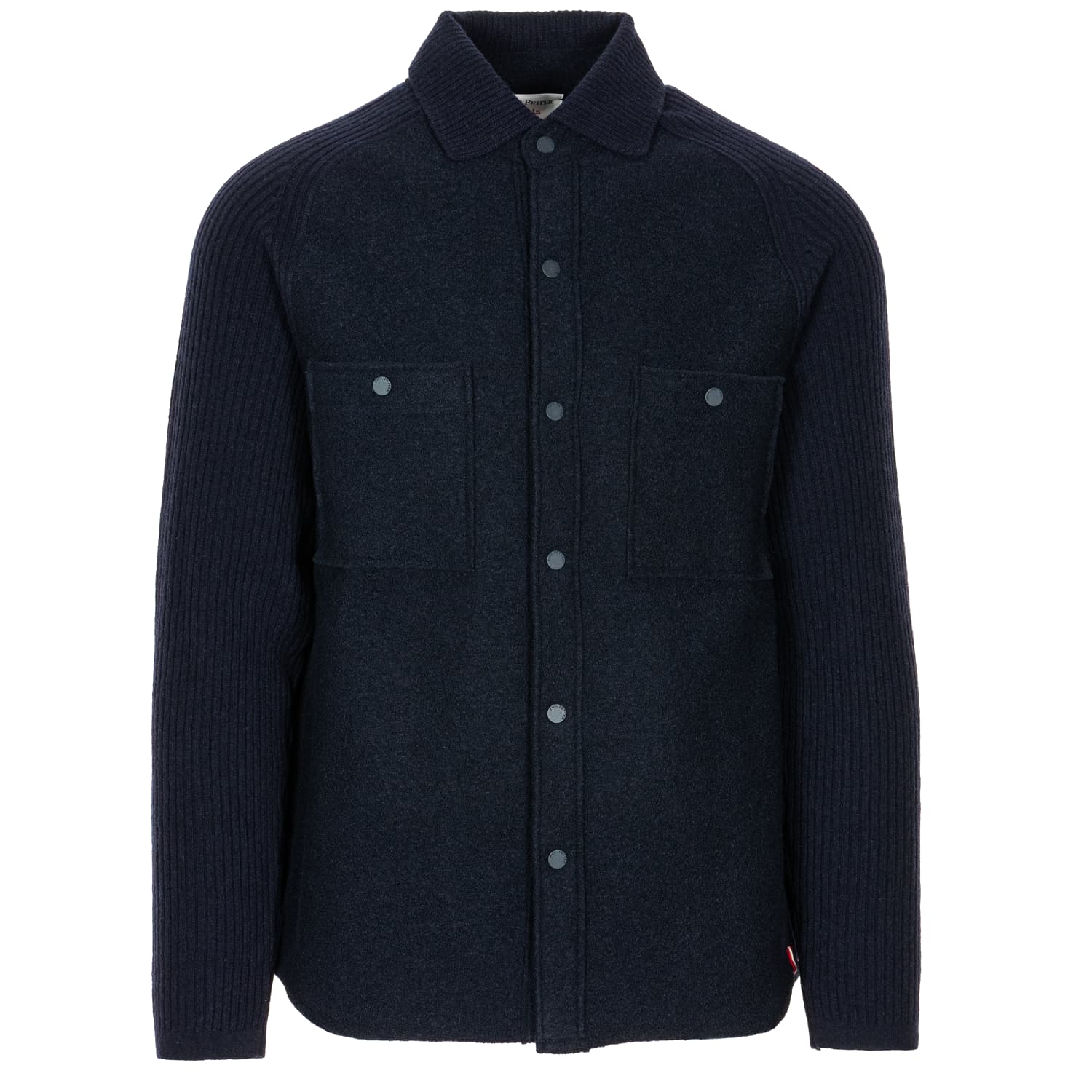 Boiled Wool Overshirt