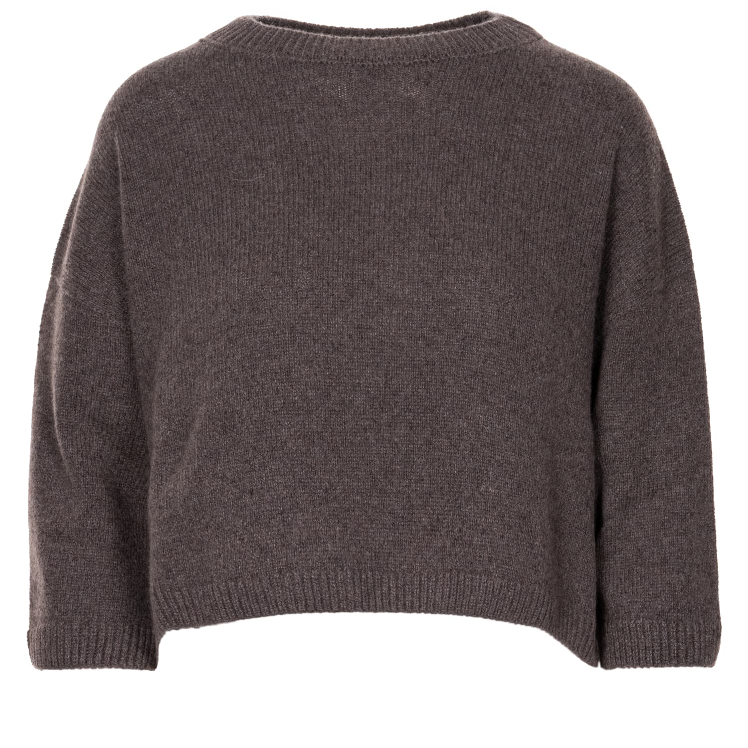 Cashmere Knit Top Brown
