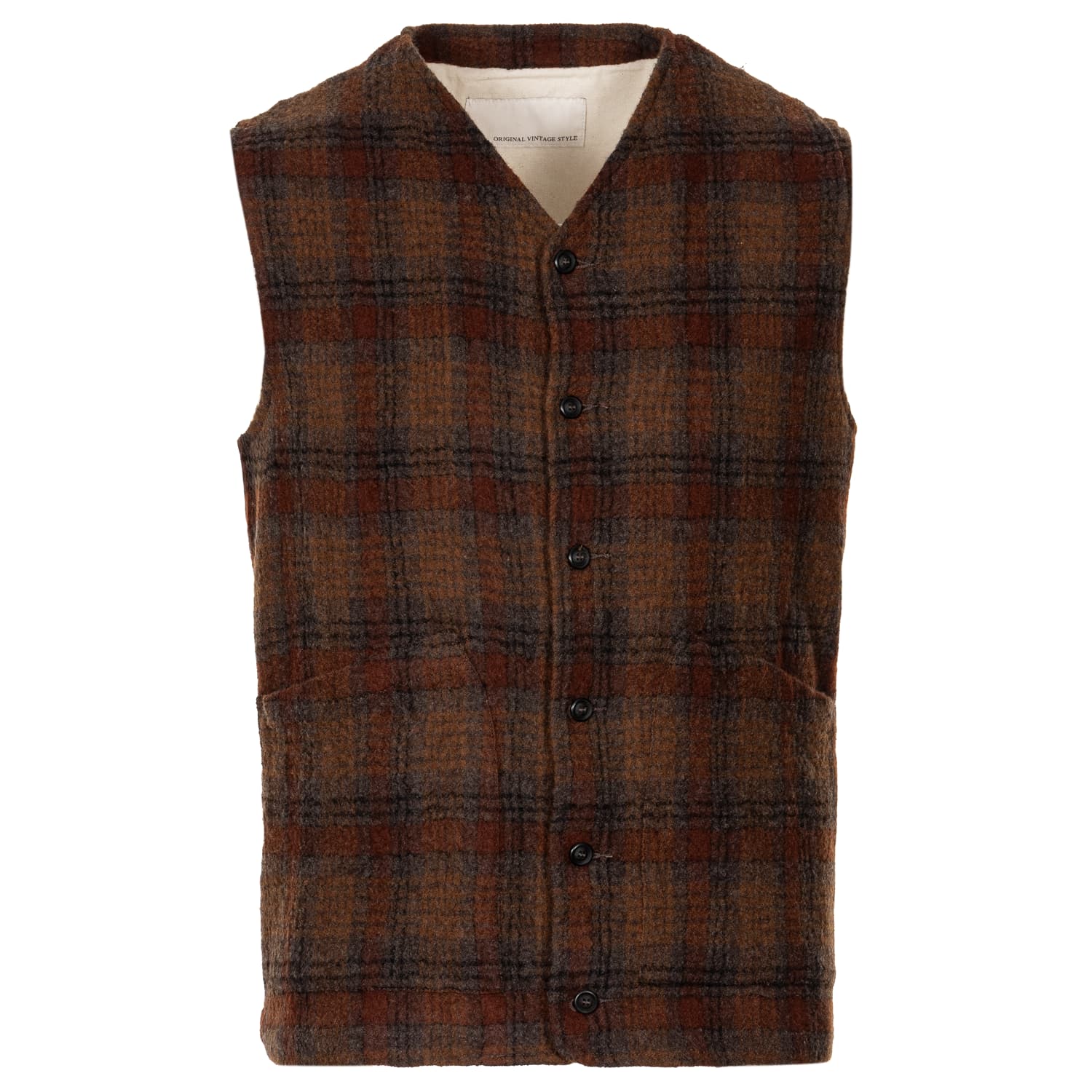 Wool-Seersucker Vest Sidney