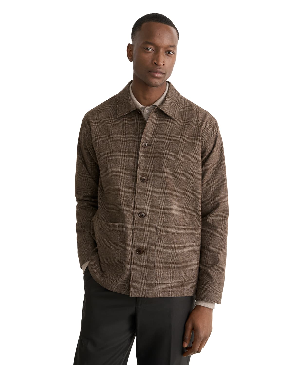 Plaid Flannel Overshirt