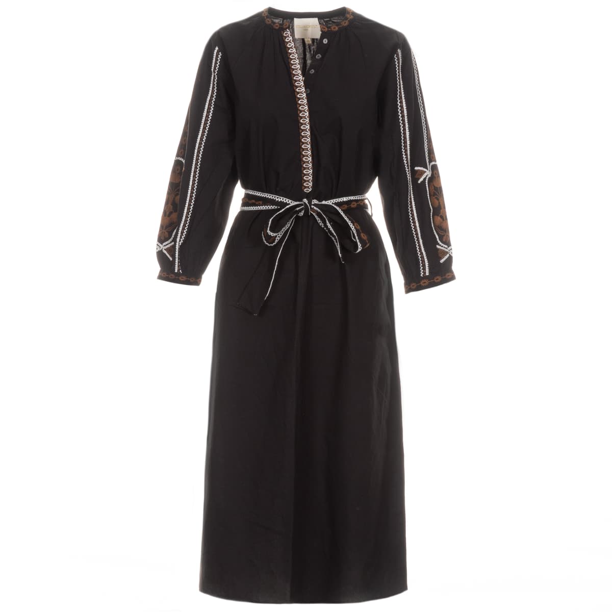 Cotton Dress With Bow