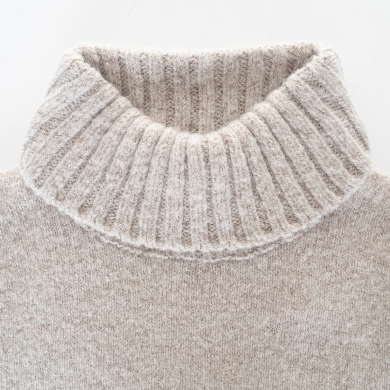 Turtleneck Sweater wool-cashmere