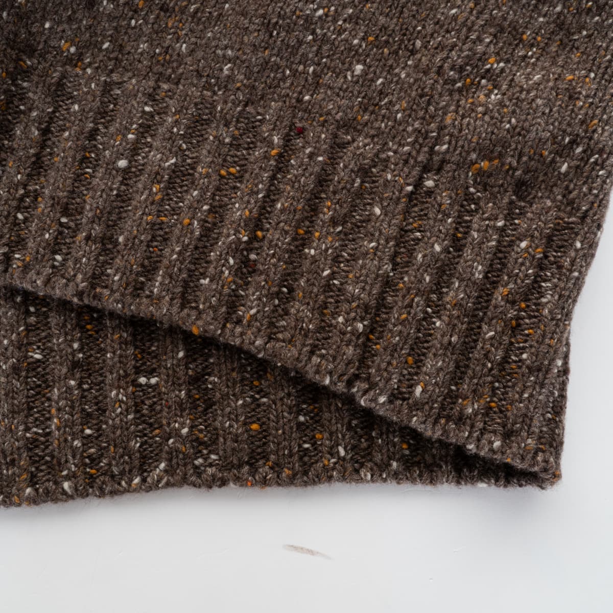 Tweed Crew Neck Sweater