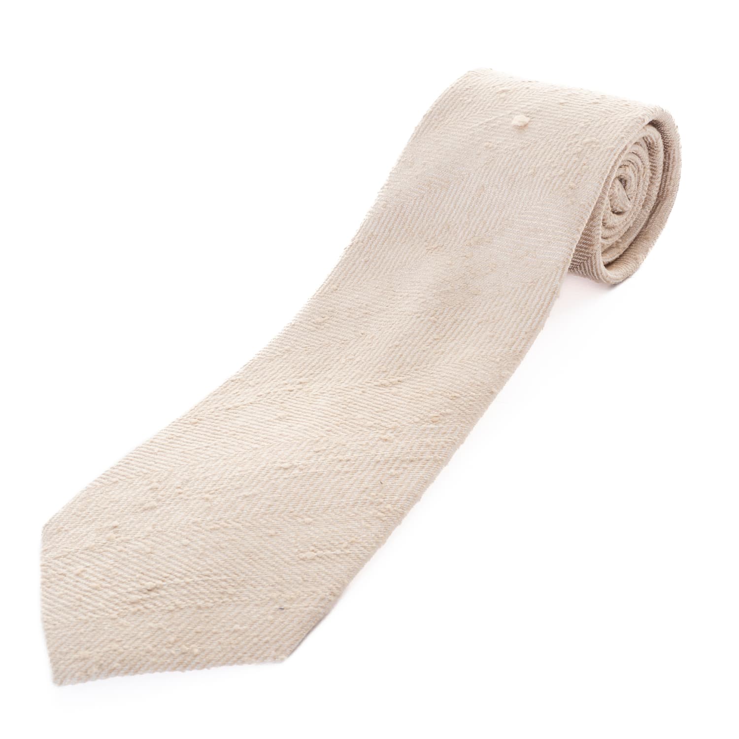 Silk Tie Natural Textured