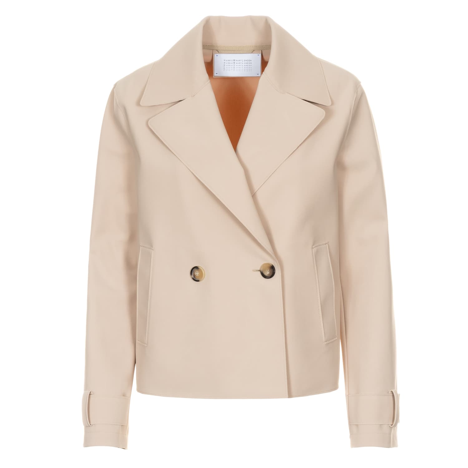 Cropped Peacoat Sand