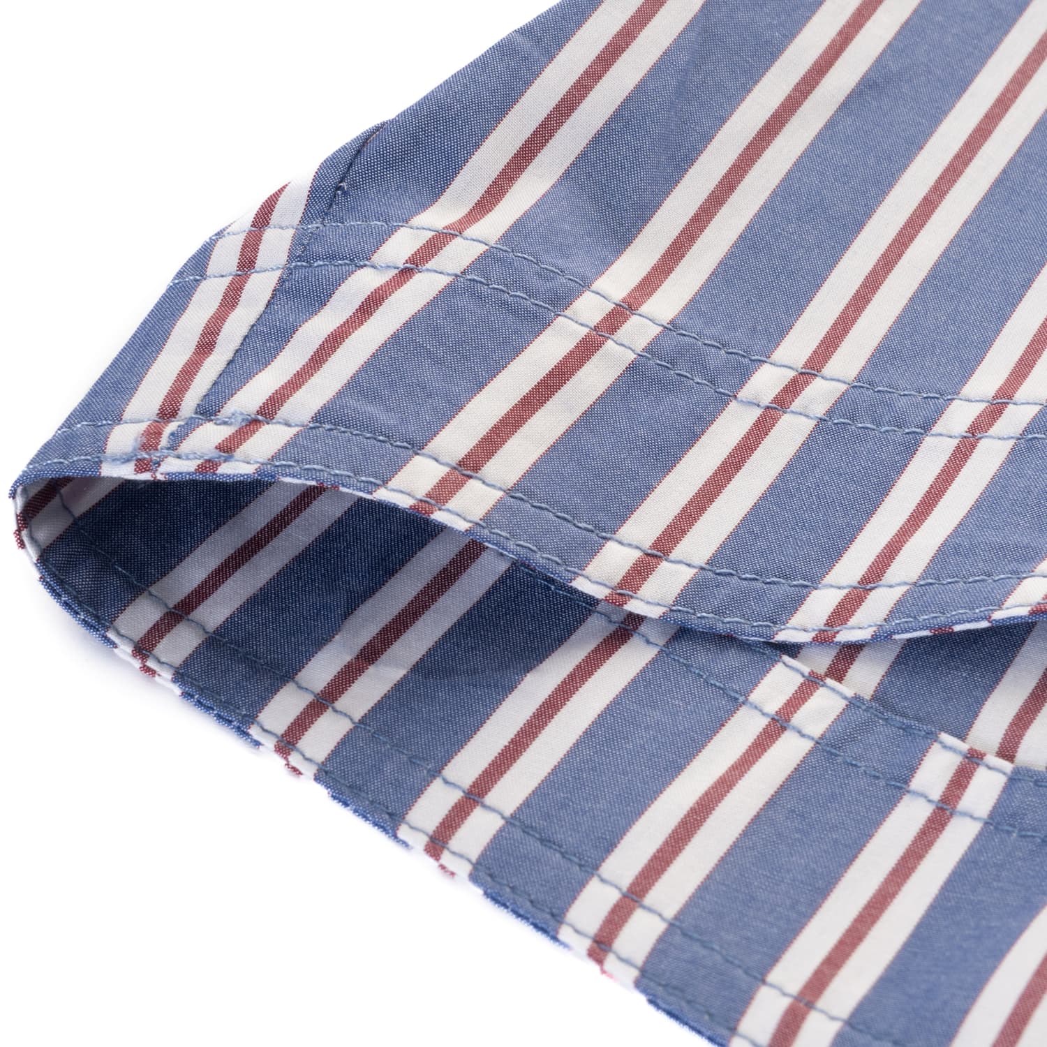 Striped cotton blouse