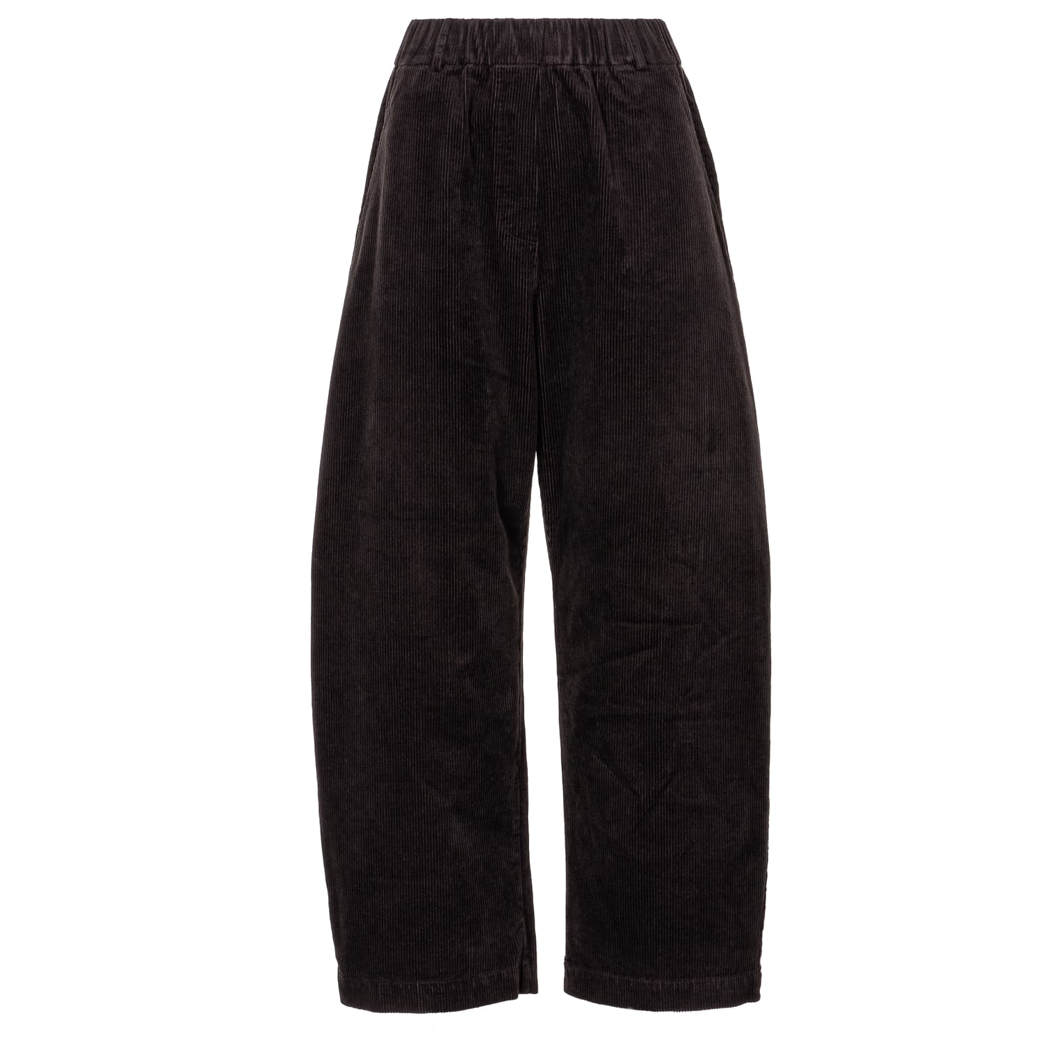 Wide Leg Corduroy Trousers