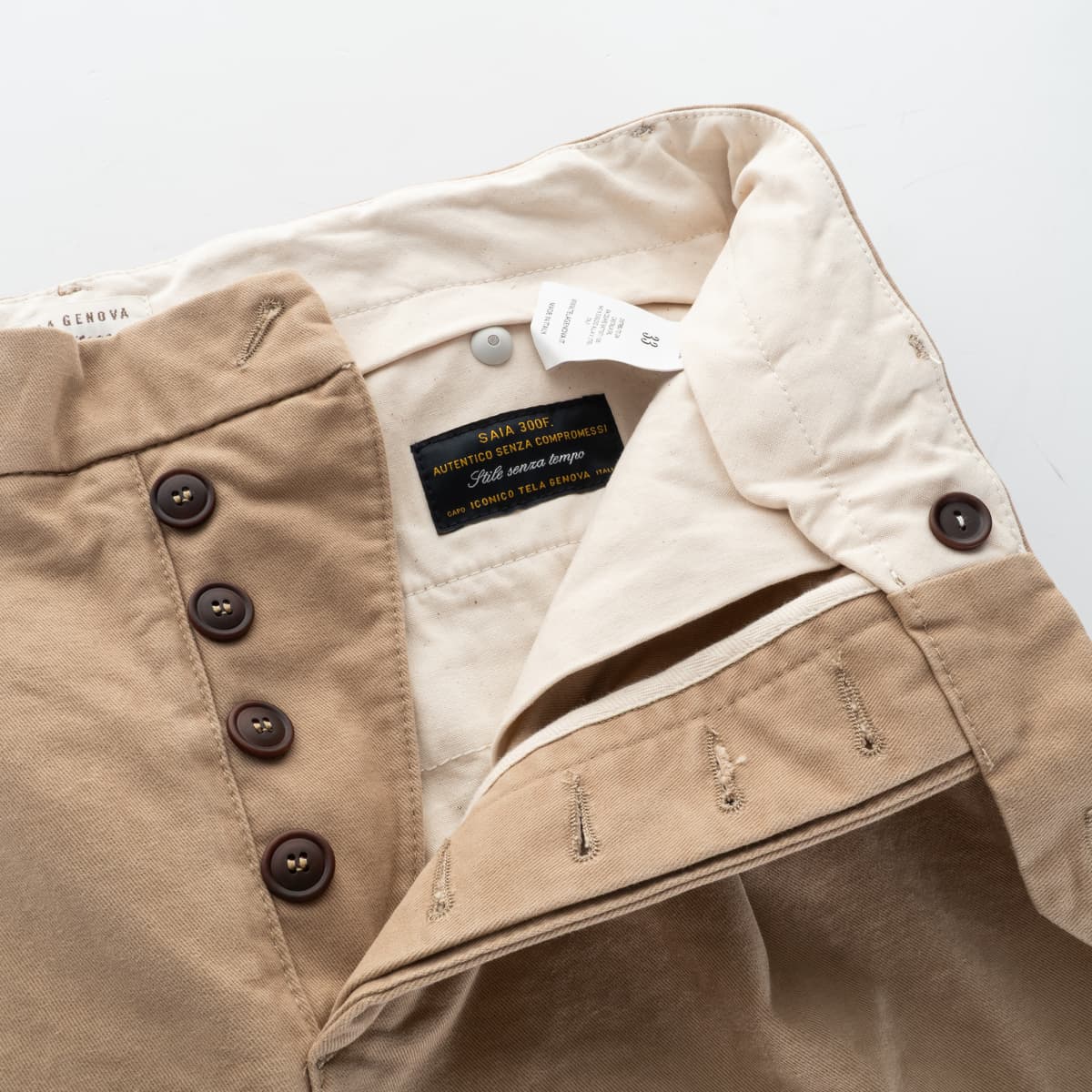 Dasmasco Tri-Twist Gabardine Trousers
