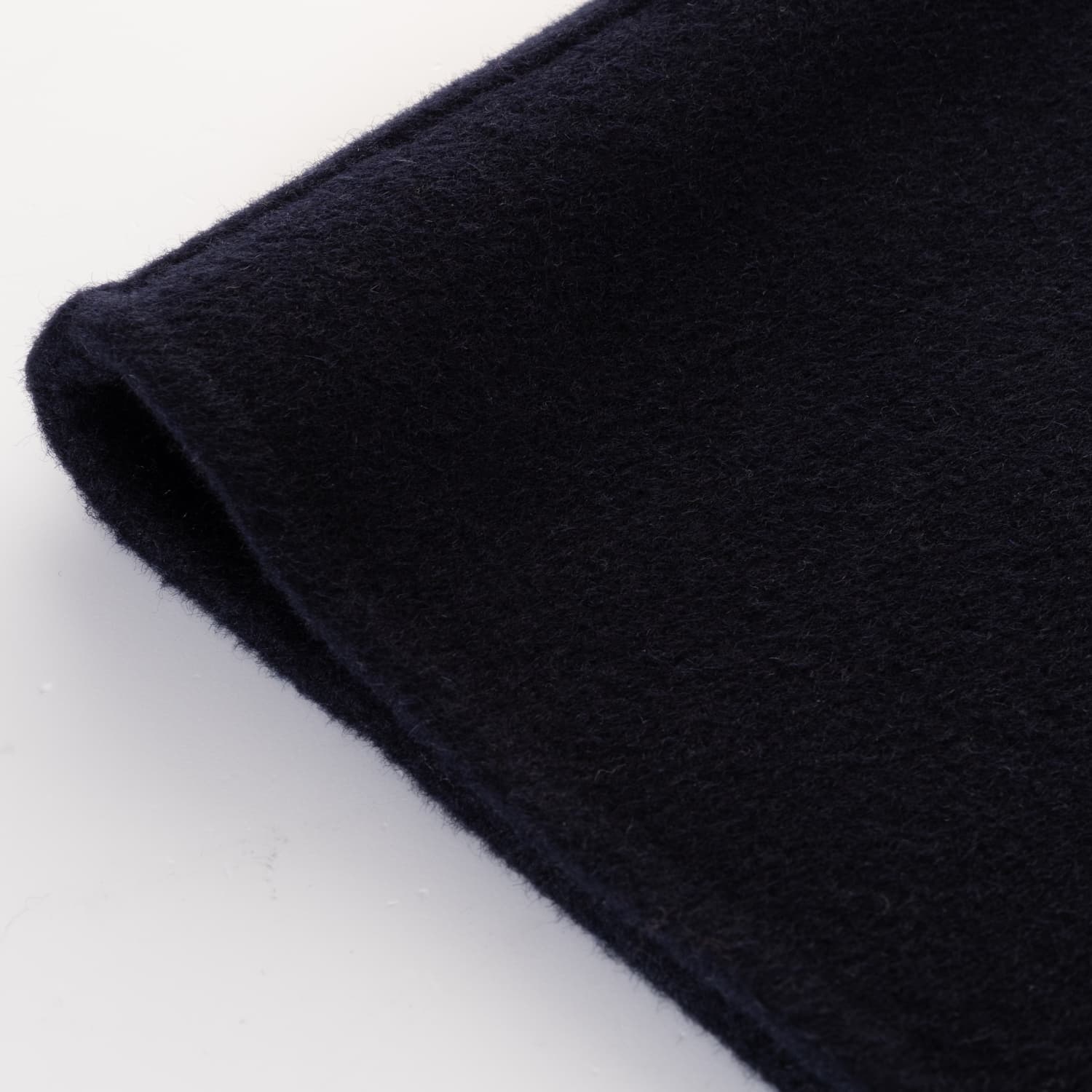 Wool Pea Coat Dark Blue