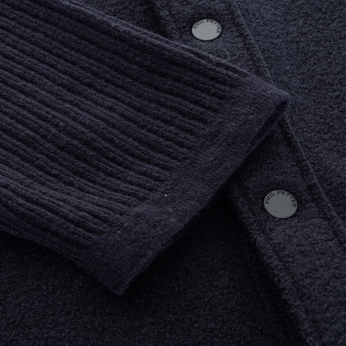 Boiled Wool Overshirt
