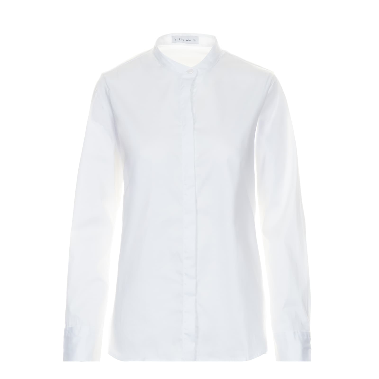 Blouse with Stand-up Collar Blouse with Stand-up Collar