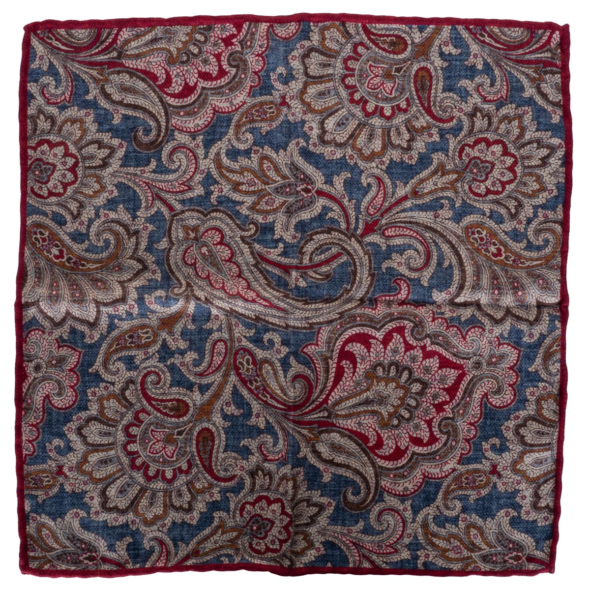 Paisley Silk Pocket Square 8191