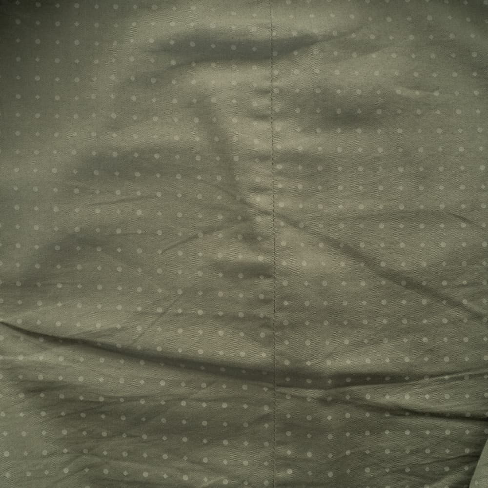 Waistcoat olive cotton linen